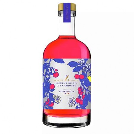 Liqueur de gin bio à la griotte Du Grand Nez 37,5° 70cl |  France