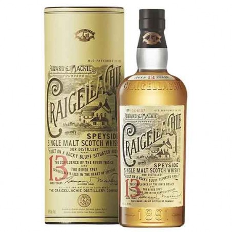 Whisky CRAIGELLACHIE 13 ANS 46% Le Rocher du Speyside Single Malt | Ecosse