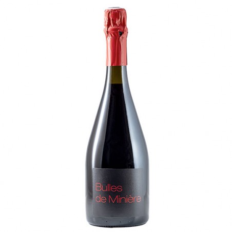 Vin Mousseux Bulles Rouge de Minière | Château de Minière