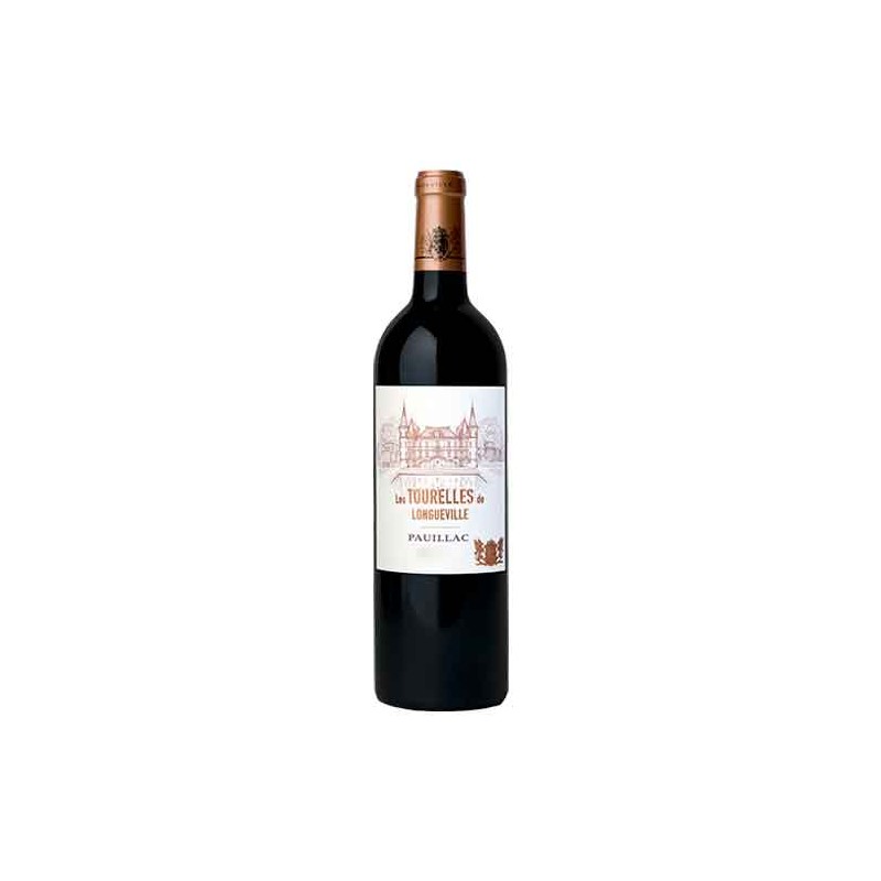 Pauillac Les Tourelles de Longueville | Second vin du Château Pichon Baron  | chez Vintage Select Toulouse au meilleur prix