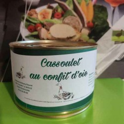 Terrines en bocaux et plats cuisinés locaux : Cassoulet, pâtés, rillettes  et terrines