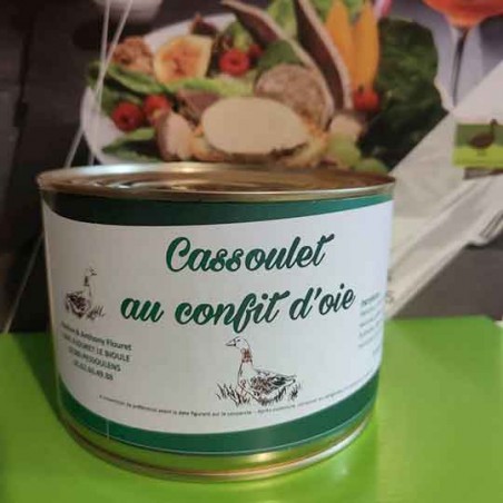 Cassoulet au confit d'oie | Ferme du Bioule (Gers)