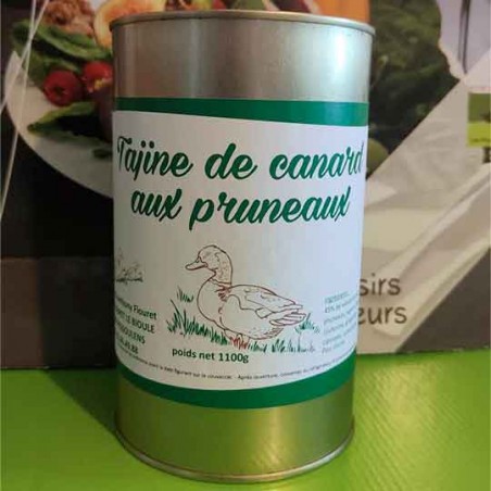 Tajine de canard aux pruneaux | Ferme du Bioule (Gers)