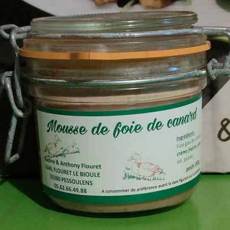 Mousse de foie gras de canard | Ferme du Bioule (Gers)