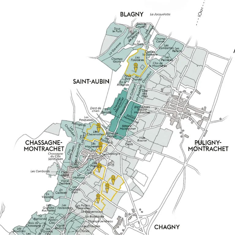 carte puligny montrachet