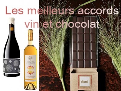Les meilleurs accords vin et chocolat