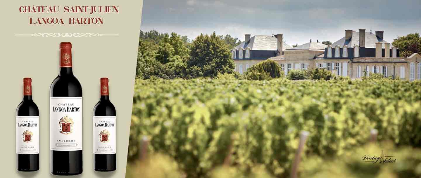 Le Château Saint-Julien Langoa Barton, un vignoble familial et des vins d’une finesse remarquable.