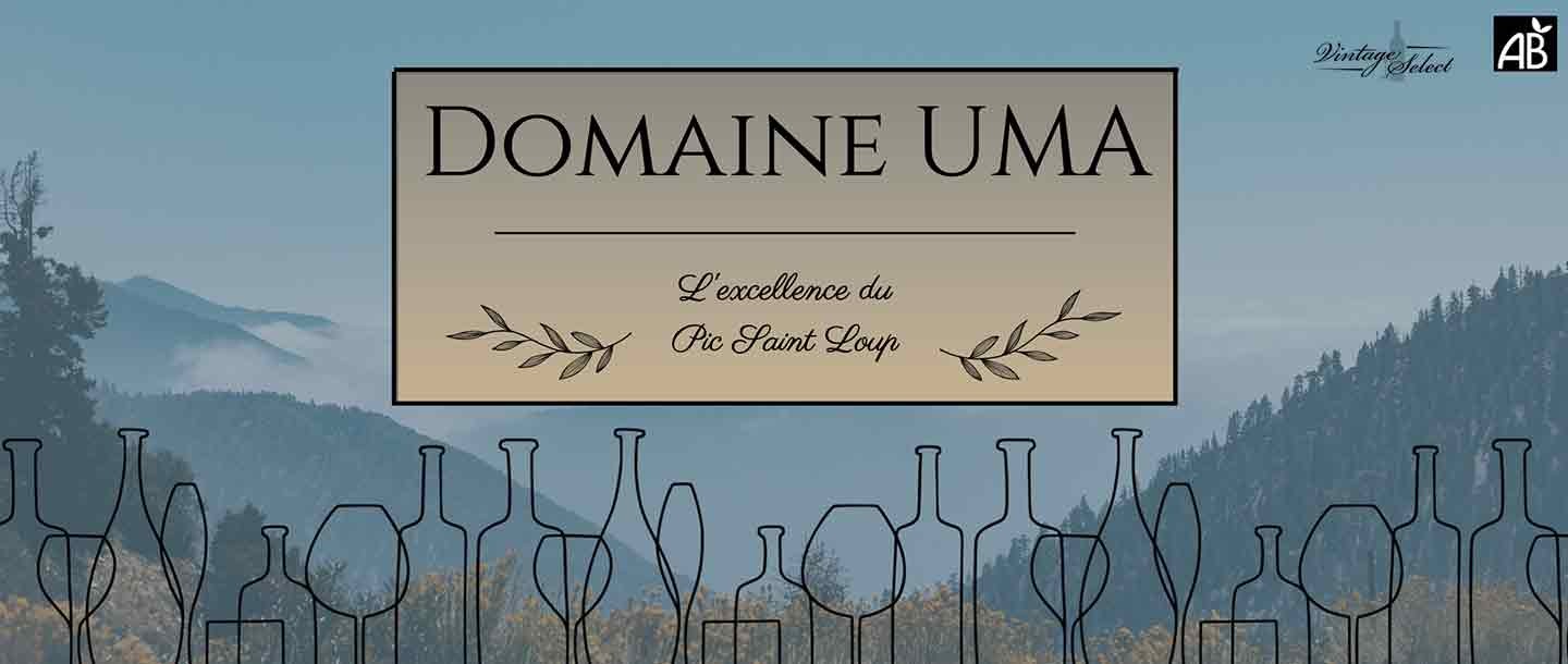 Les vins du domaine Uma
