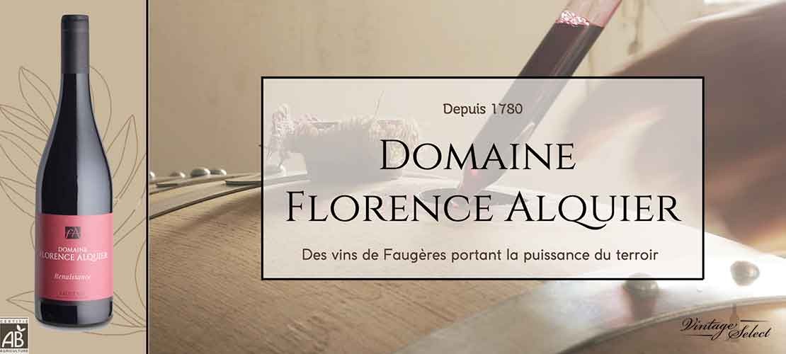Les vins du domaine Florence Alquier